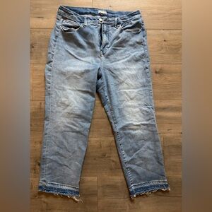 Good American Light Blue Relaxed Jeans